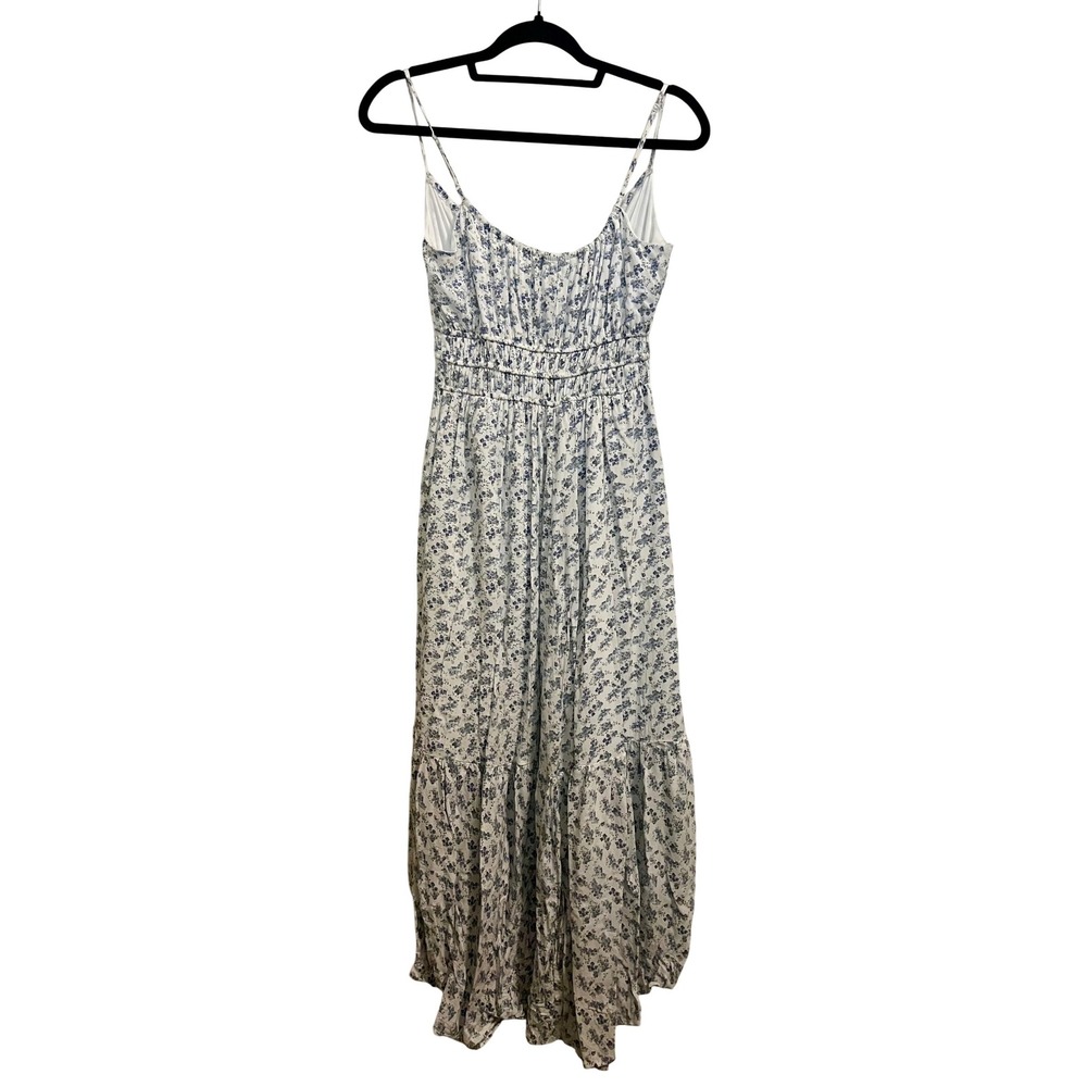 Altar'd State Blue Floral High Low Sundress Cottagecore Midi Maxi Small - Picture 5 of 10